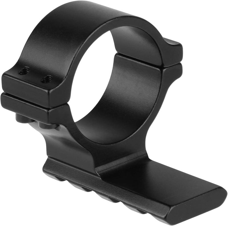 FENTUK 1"/25.4mm & 30mm Rifle Scope Ring Adaptor with Rail - Tactical Light Barrel Clamp Mounts for Scope Flashlight Laser Sight Optics - with 4 Slot 21mm Picatinny Rail on Top - Image 3